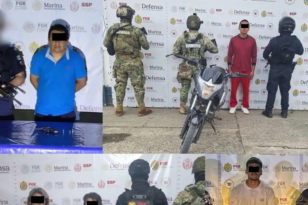 Imagen Rescatan a 3 personas privadas de la libertad en Boca del Río; hay 3 detenidos