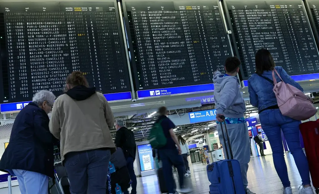 Imagen Más de 700 vuelos cancelados en principales aeropuertos de Alemania por huelga de pilotos