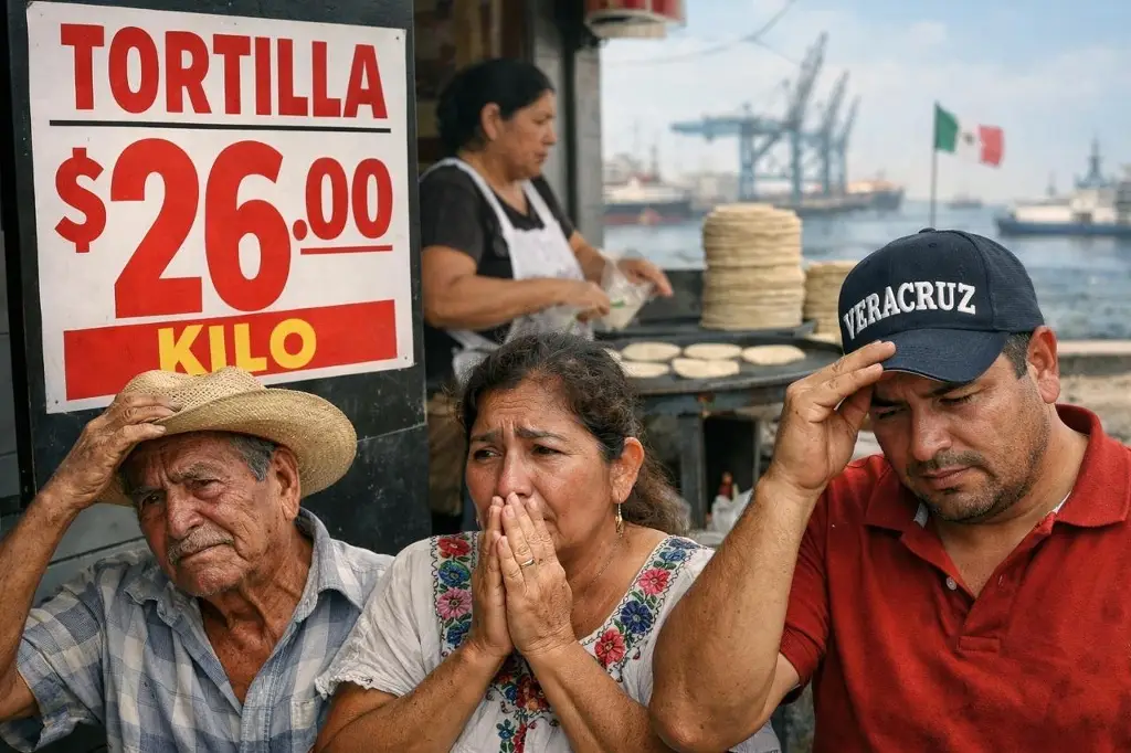 Imagen Todo sube y ya no alcanza: veracruzanos reaccionan al alza en la tortilla
