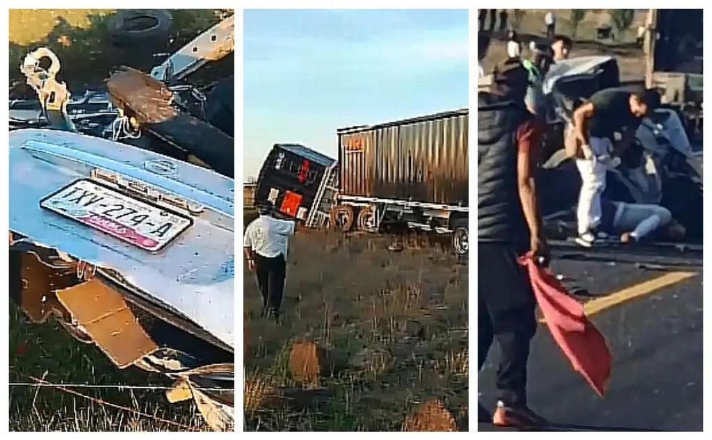 Imagen Deja tres muertos choque en la autopista México-Tuxpan 