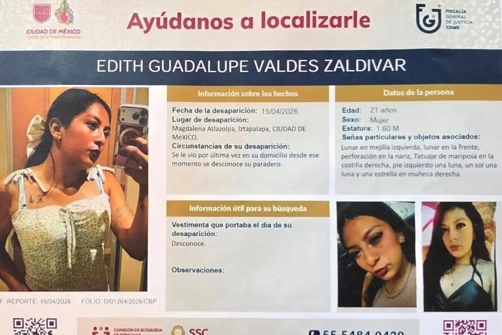 Imagen Edith Guadalupe fue a pedir trabajo en edificio de la CDMX; fue hallada sin vida  en el sótano