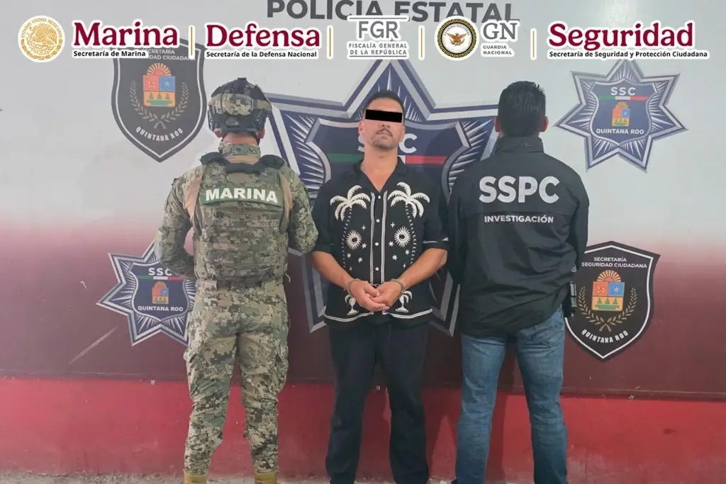 Imagen Detienen en Quintana Roo a uno de los 10 criminales más buscados en Europa 