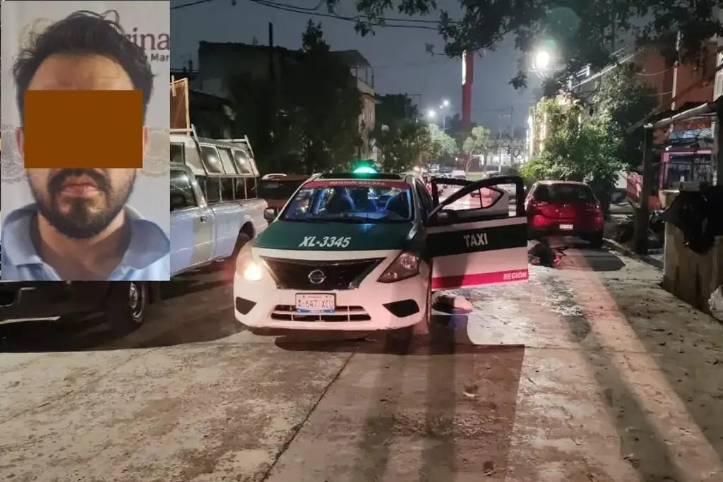 Imagen Detienen a presunto asesino de taxista, en Xalapa 