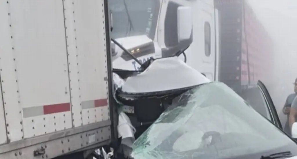Imagen Se registran carambolas en autopista México - Veracruz; reportan 6 lesionados 