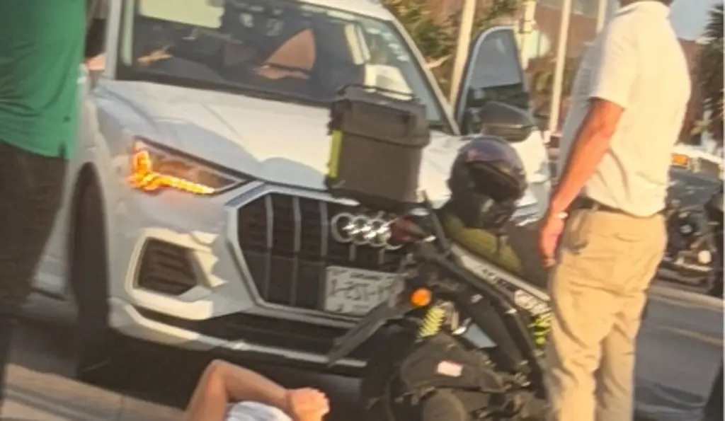 Imagen Fuerte accidente cerca del WTC de Boca del Río; esto se sabe 