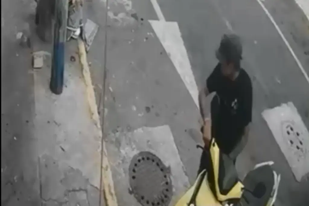 Imagen Así intentaron robar moto en fraccionamiento de Boca del Río