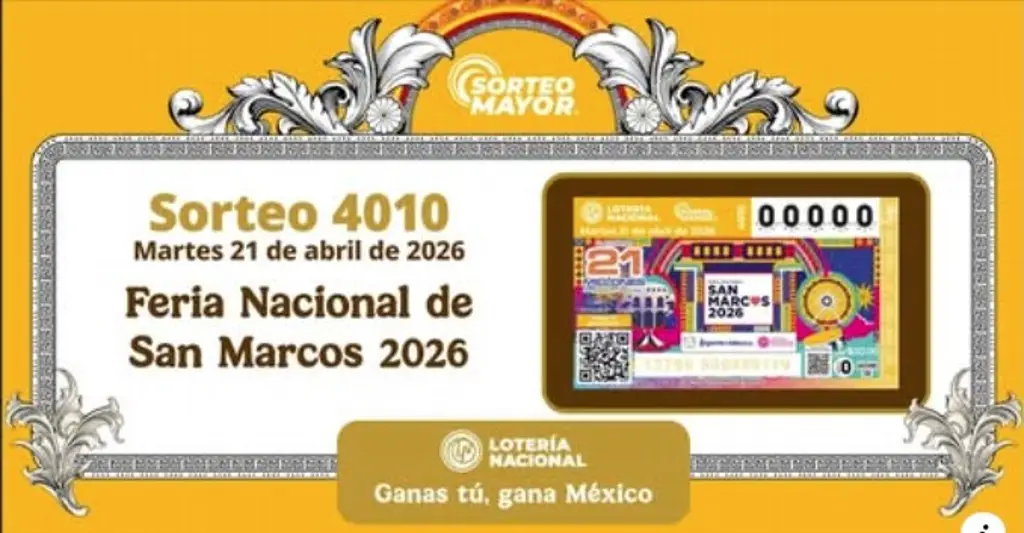 Imagen ¡Otra vez cayó premio de la Lotería Nacional en el puerto de Veracruz! 