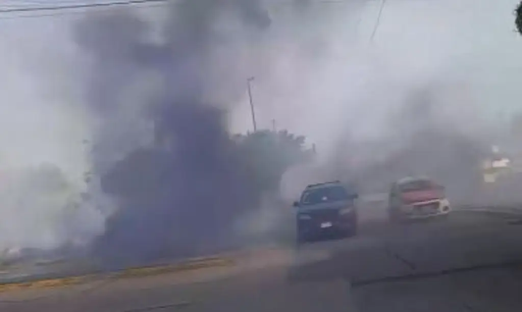 Imagen Video: Incendio en fraccionamiento de Veracruz; esto se sabe