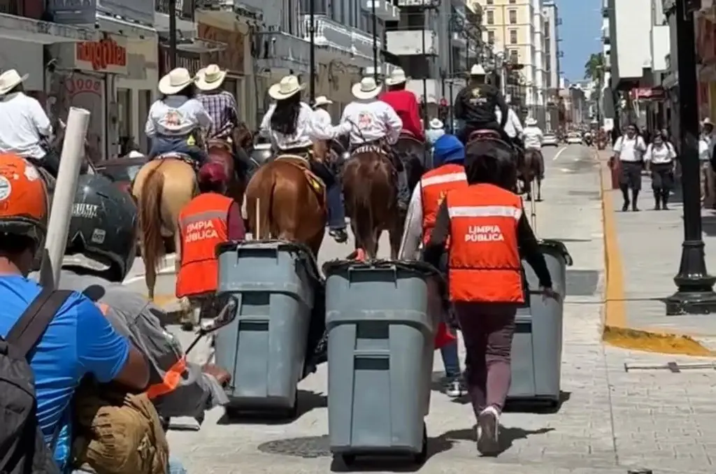 Imagen ¿En qué consistirá el operativo de limpieza por cabalgata de 3 mil caballos en Veracruz?