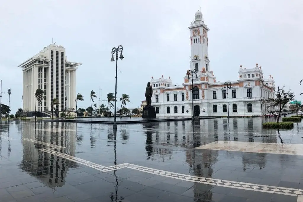 Imagen PC mantiene pronóstico de llegada de viento del norte y posibles lluvias para Veracruz 