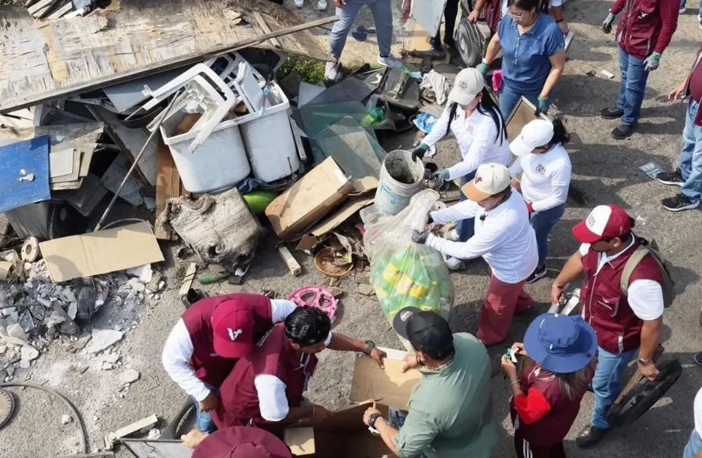 Imagen En colonias de Veracruz retiraron más de 1 tonelada de desechos en descacharrización