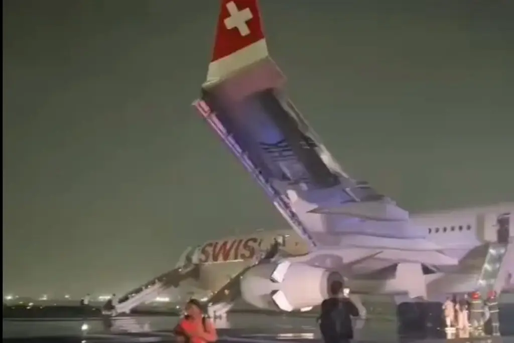 Imagen Deja 6 lesionados incidente al despegar en aeropuerto de Nueva Delhi