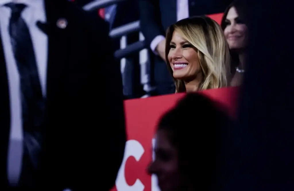 Imagen Melania Trump se lanza en contra del presentador Jimmy Kimmel. Esto exige 
