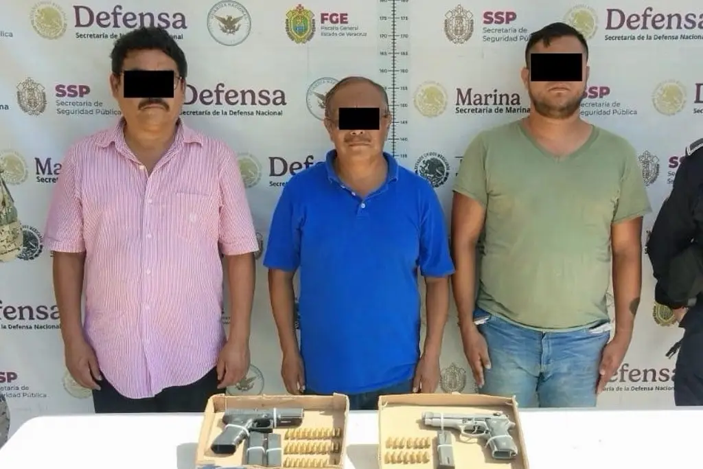 Imagen Detienen a 35 personas tras operativos en Veracruz; esto les aseguraron