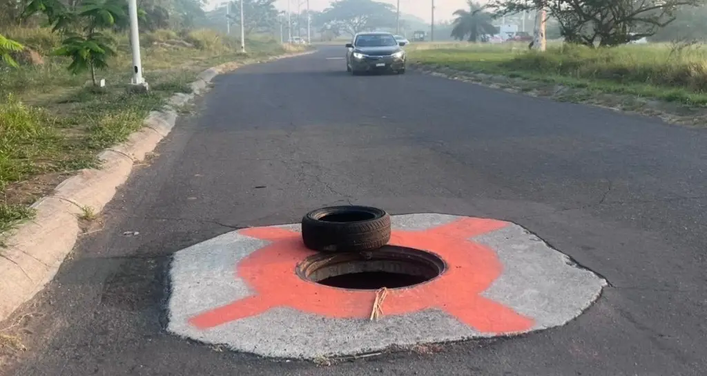 Imagen Continúan las quejas por registros de CFE sin tapa en Nuevo Veracruz 