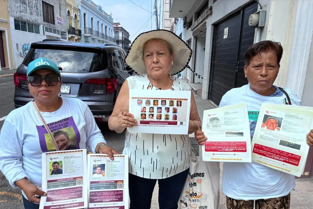 Imagen Ni el miedo las detiene: madres buscadoras de Veracruz salen a las calles por sus desaparecidos