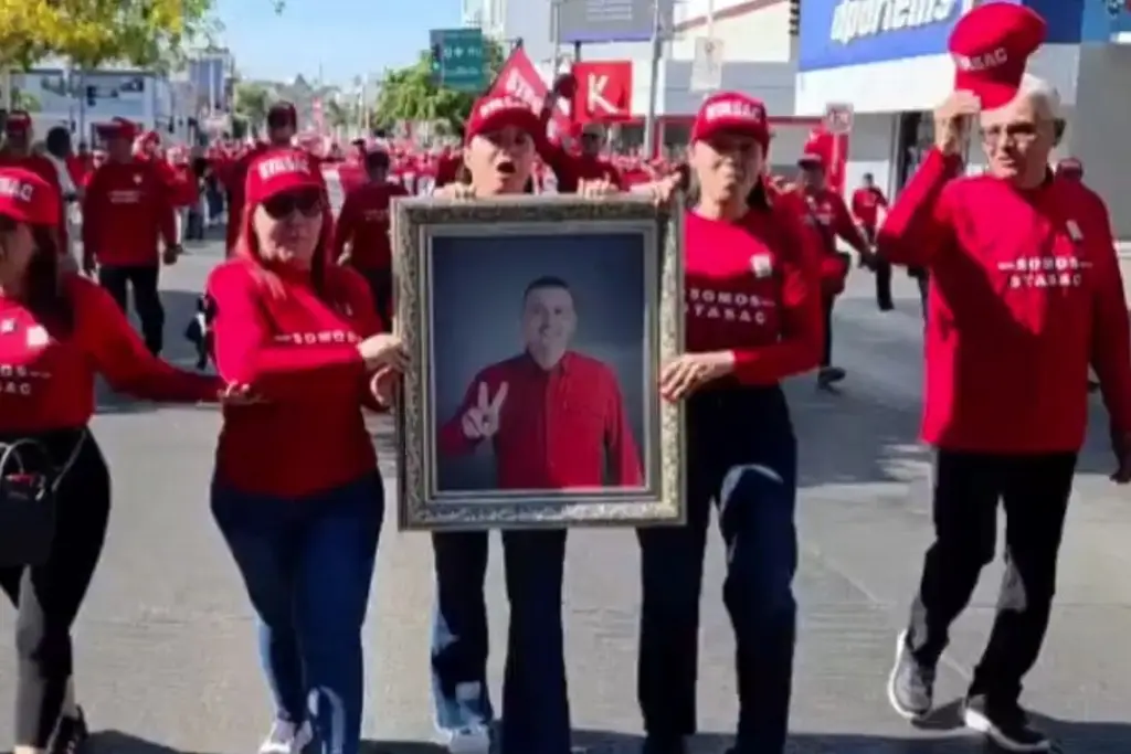 Imagen Exigen esclarecimiento del asesinato de Homar Salas Gastélum, líder sindical