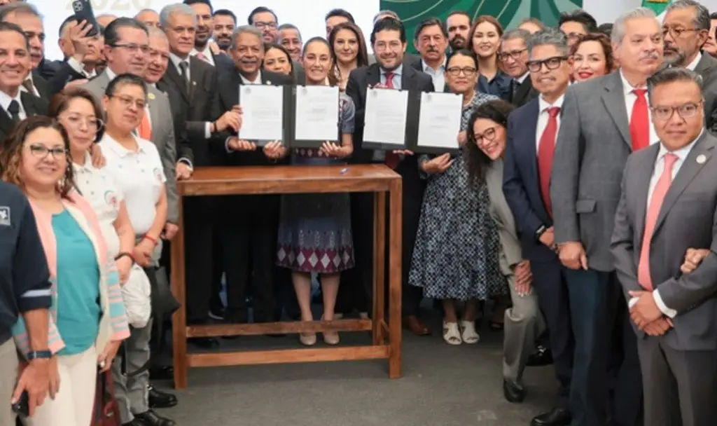 Imagen Trabajadores del Estado tendrán salario promedio del IMSS con aumento anual de inflación: Sheinbaum