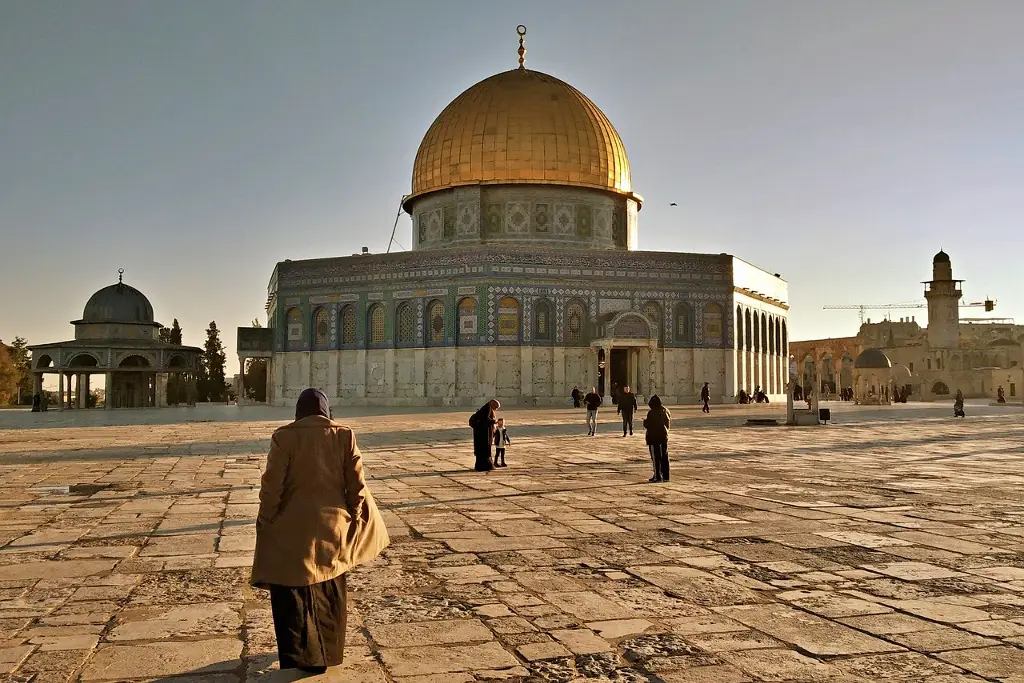 Imagen Policía detuvo a 21 israelíes por intentar sacrificar una cabra frente a mezquita musulmana