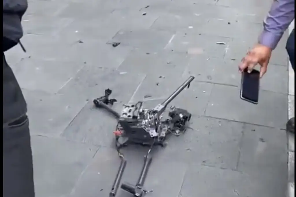 Imagen Cae dron de PC durante Simulacro 2026 (+Video) 