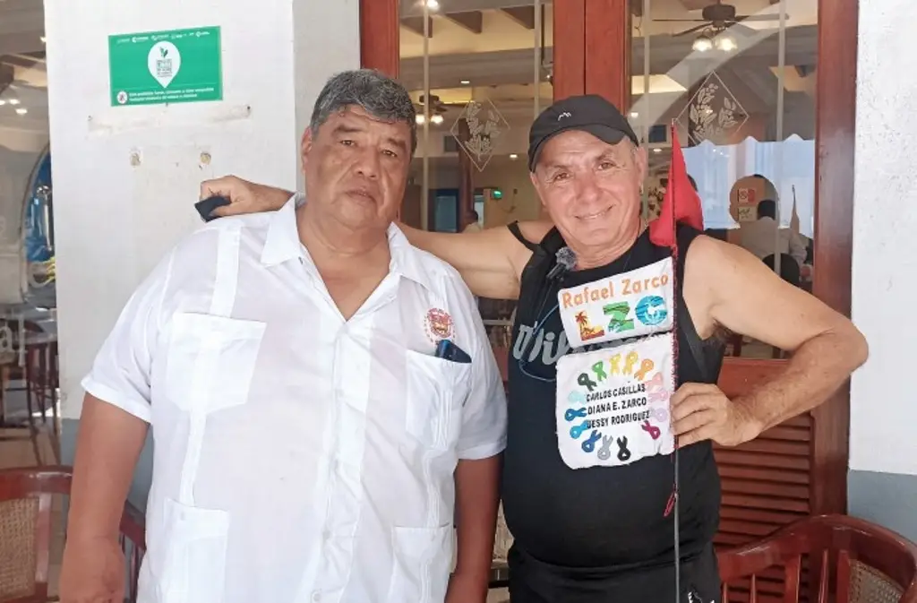 Imagen Ciclista recorre más de mil 100 kilómetros para concientizar sobre el cáncer infantil