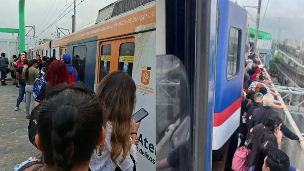 Imagen Provoca caos falla eléctrica en la Línea 1 del Metro de Monterrey (+Video)