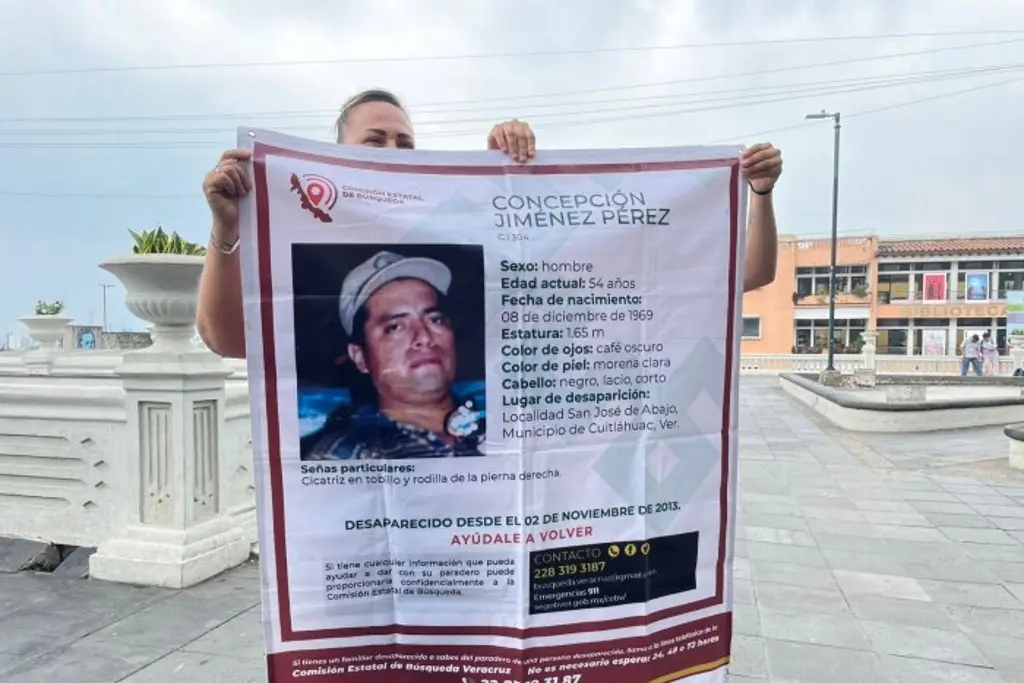 Imagen En jornada, buscan a desaparecido desde hace 13 años en Veracruz