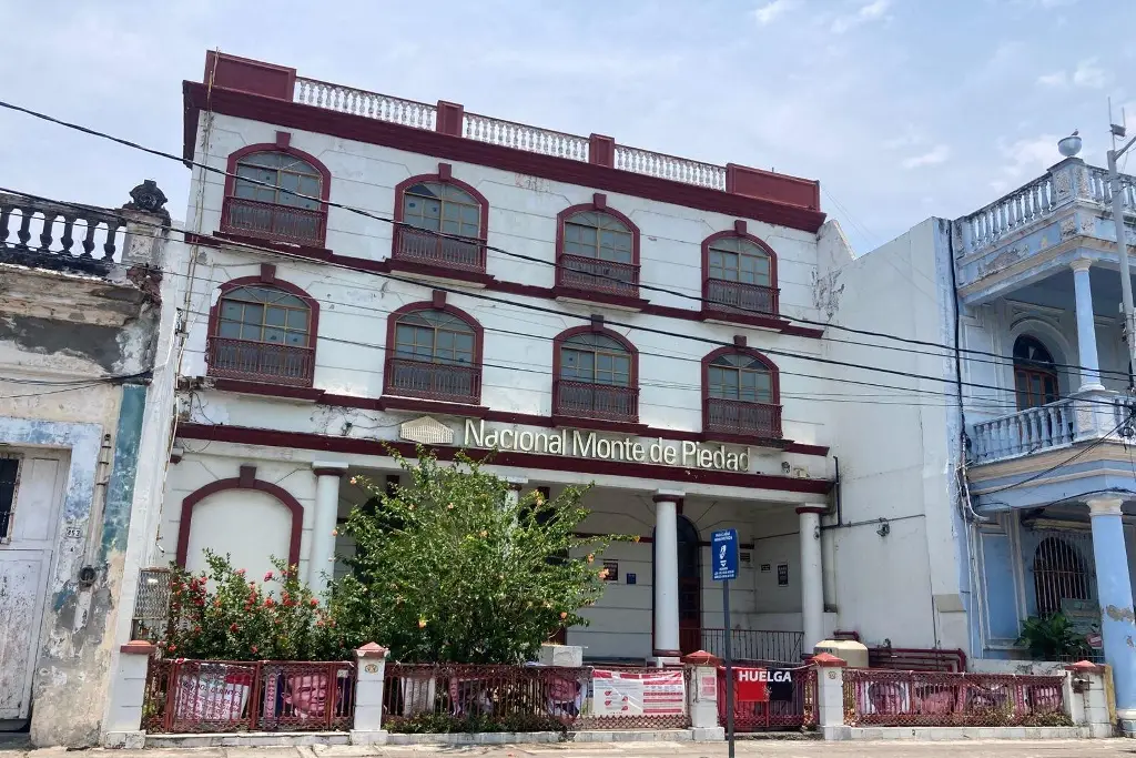 Imagen ¿Continúa la huelga de trabajadores del Monte de Piedad en Veracruz?