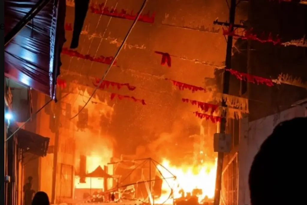 Imagen Explotan tanques de gas por pirotecnia; reportan 25 heridos, 5 están graves