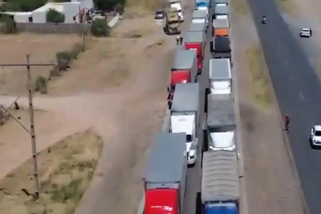 Imagen Bloqueo carretero busca impedir manifestación de Morena en Chihuahua