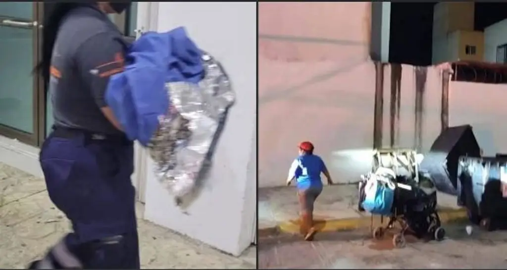 Imagen Cancún: rescatan a bebé recién nacido abandonado en contenedor de basura