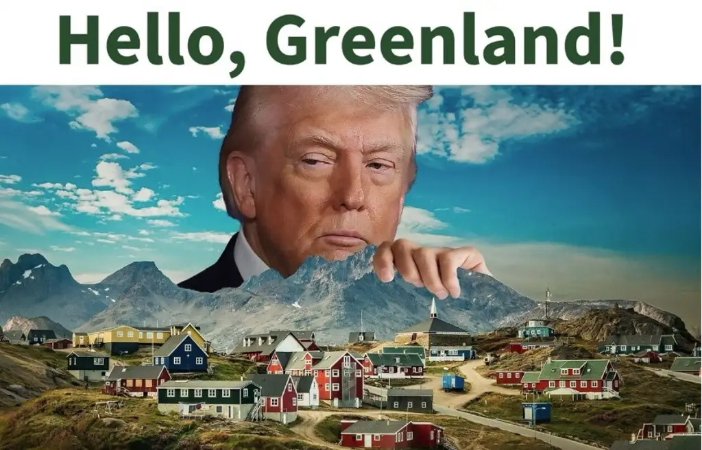 Imagen 'Hola, Groenlandia: Trump provoca especulaciones con nueva publicación 