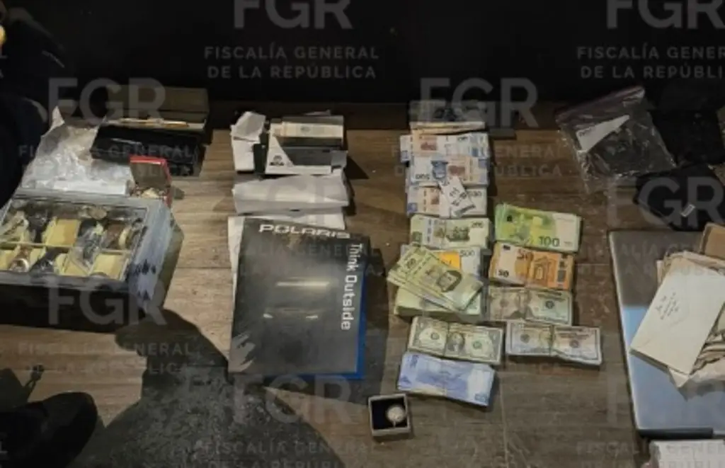 Imagen FGR desarticula organización criminal dedicada al lavado de dinero y falsificación de facturas