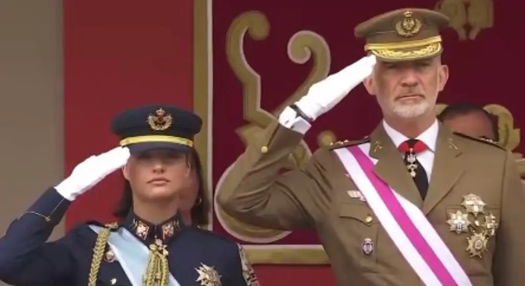 Imagen Incidentes marcan ceremonia del Día de las Fuerzas Armadas en España (+Video)