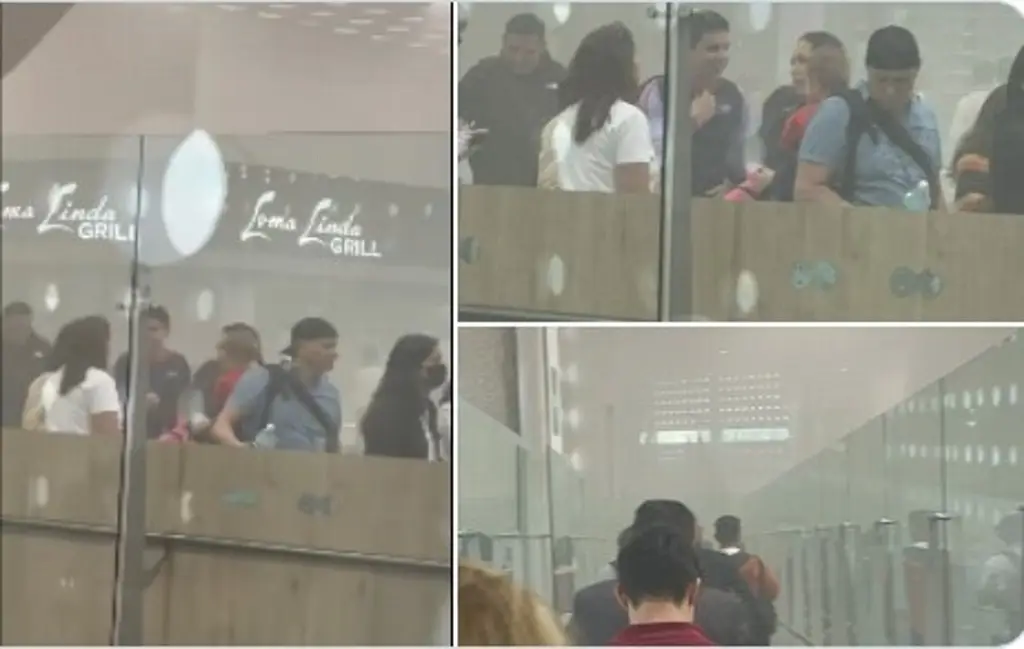 Imagen Reportan humo en salas del aeropuerto de la CDMX ¿Qué ocurrió? (+Video)