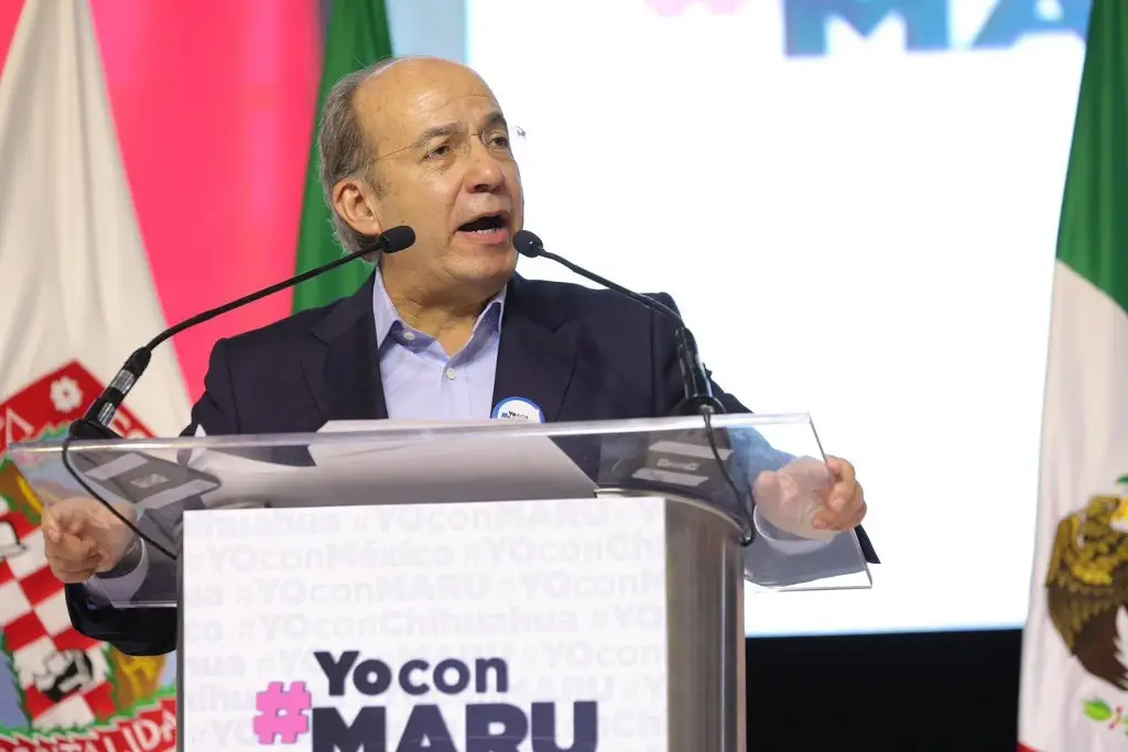 Imagen “México necesita más Maru Campos y menos Rocha Moya”: Felipe Calderón