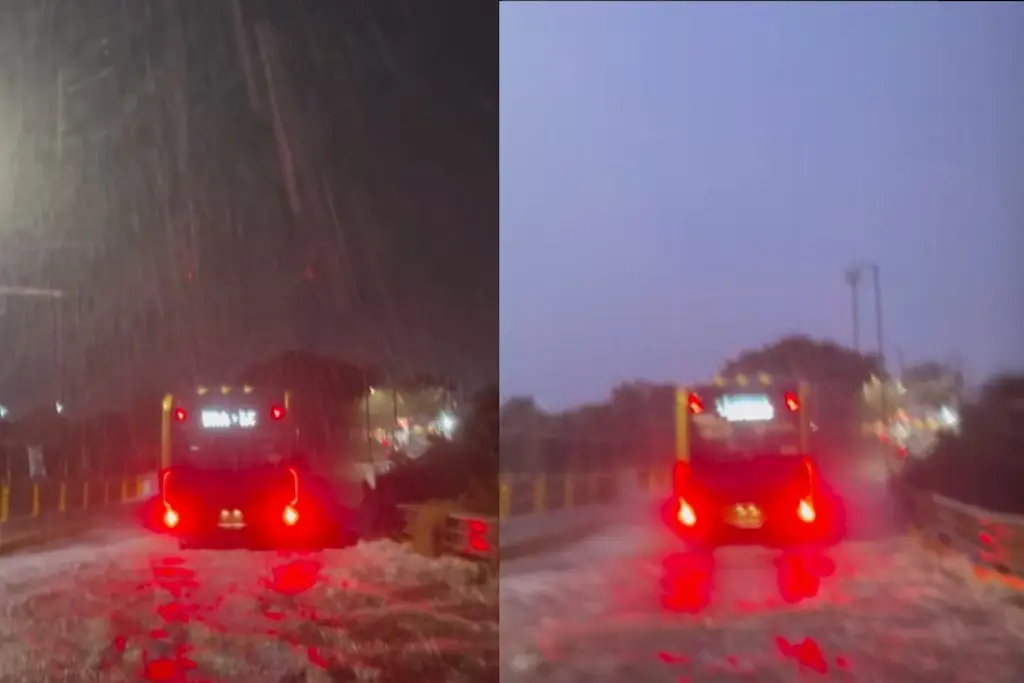Imagen Así desafió el Ulúa a la tormenta para que usuarios regresaran a casa
