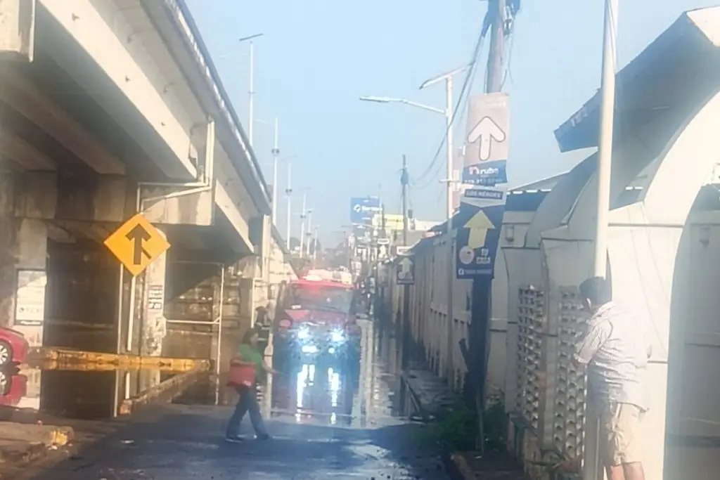 Imagen ¿Qué pasó con camión Saeta en la Veracruz-Xalapa?