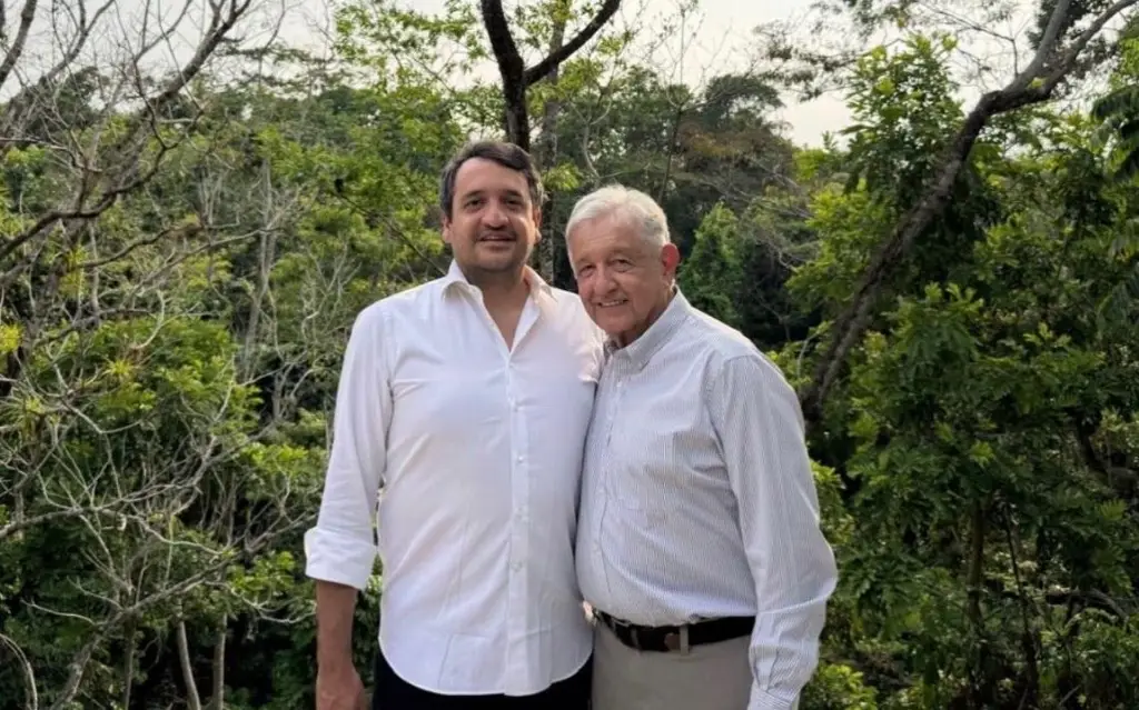 Imagen ¿Reapareció AMLO para apoyar candidatura de Andy López?
