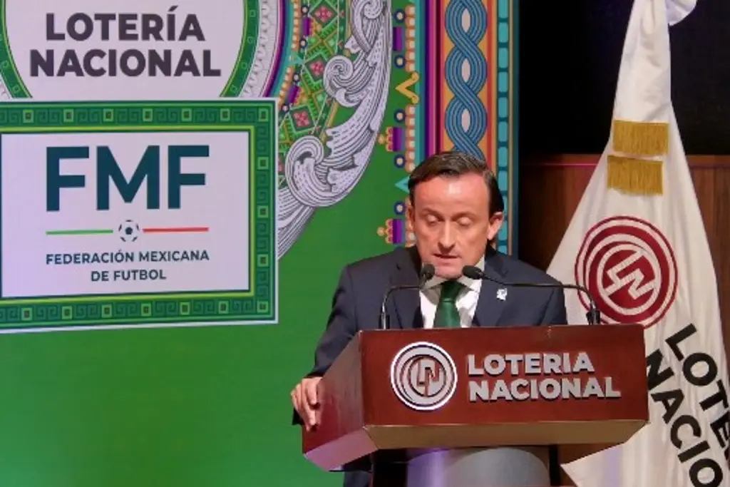 Imagen Presentan billete de Lotería dedicado a la Selección Nacional de Futbol de México 2026