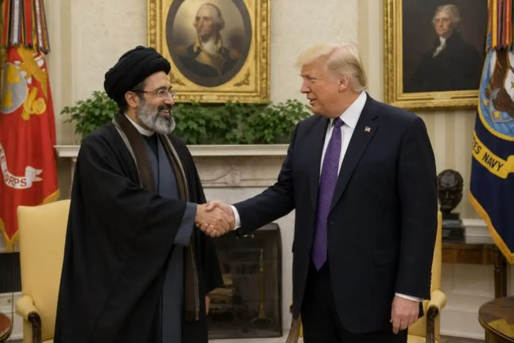 Imagen ¿Se reunirá Trump con líder supremo de Irán tras acabar la guerra?