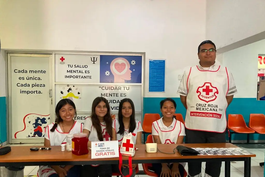 Imagen Realizan toma de glucosa y presión gratis en Cruz Roja Veracruz; checa el día y los horarios 