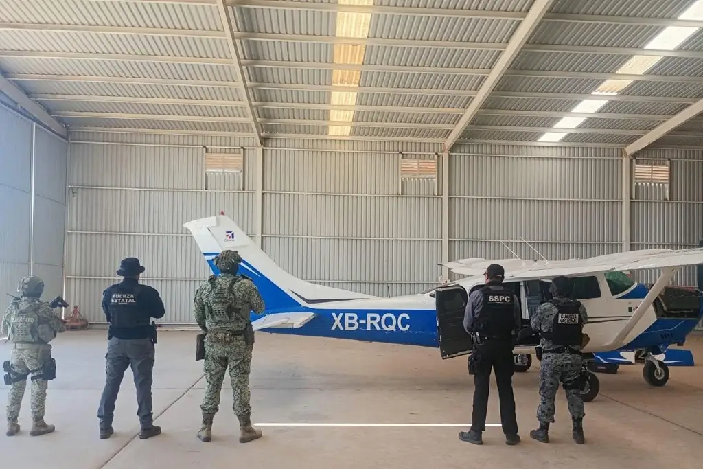 Imagen Aseguran aeronave con droga en Baja California