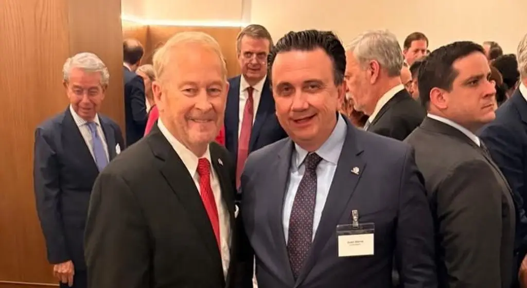 Imagen Juan José Sierra se reúne con embajador de EU en México; de esto hablaron