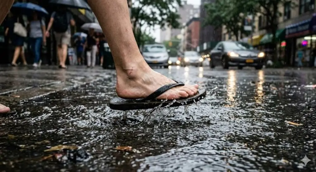 Imagen ¿Por qué usar chanclas durante una inundación puede costarte la vida?