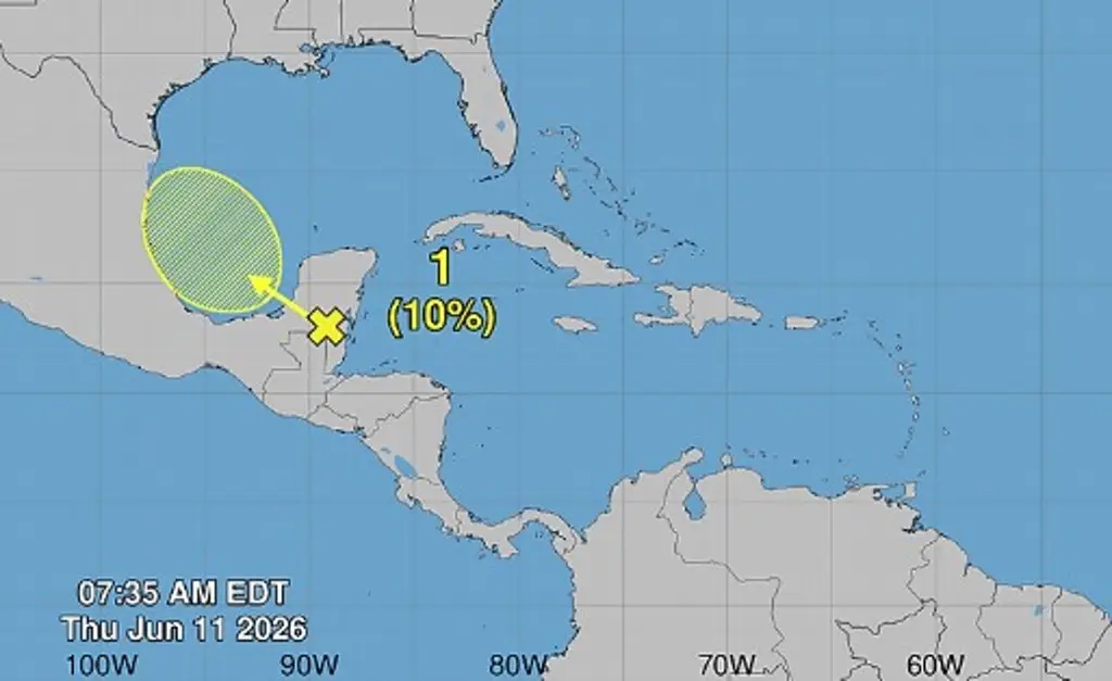 Imagen Vigilan zona de baja presión ¿Afecta a Veracruz?