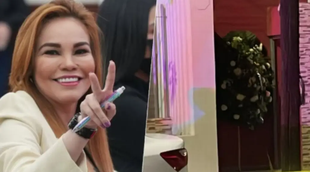 Imagen Recibe corona de muerto, diputada que denunció a Rocha y a cártel, en Sinaloa