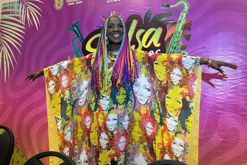 Imagen Lucrecia lista para rendir homenaje a Celia Cruz en el Salsa Fest 2026