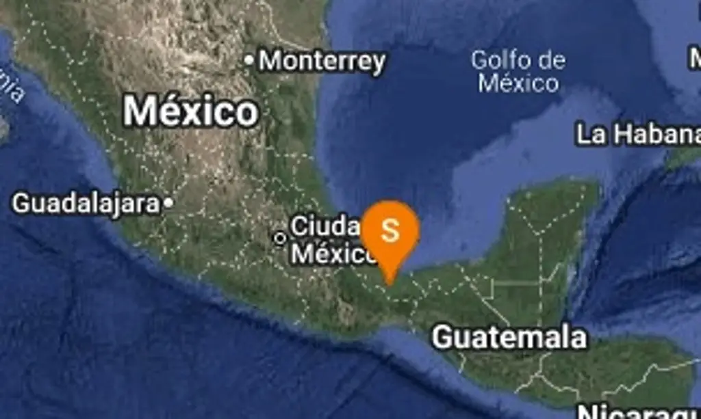 Imagen Tiembla al sur de Veracruz; esta fue la magnitud