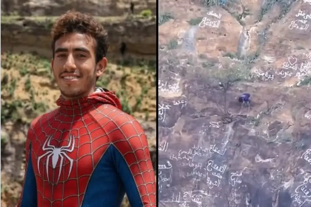 Imagen VIDEO: Muere el 'Spiderman del Yemen' al caer en un cráter volcánico durante arriesgada escalada